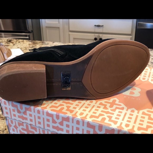 GIANNI BINI Black suede booties. - Picture 4 of 5